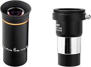 Telescope Eyepiece Set with Barlow Lens