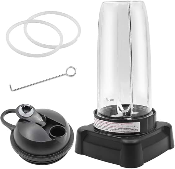Extractor blade with 32oz cup and lid