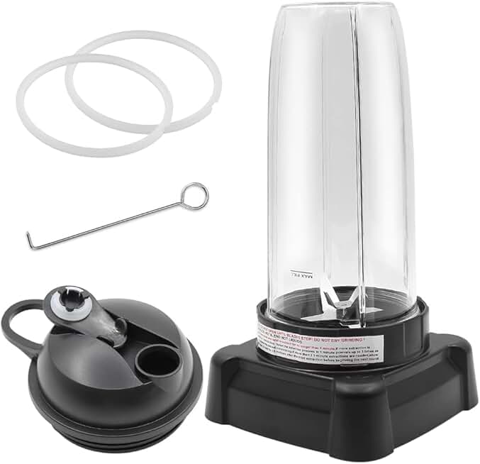 Extractor blade with 32oz cup and lid