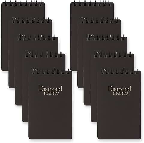 Midori Diamond Memo Pad, Pack of 10