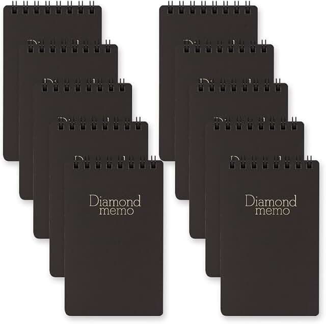 Midori Diamond Memo Pad, Pack of 10