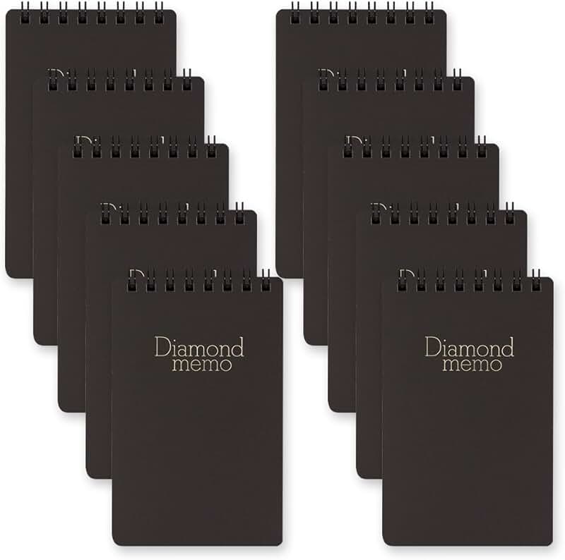 Midori Diamond Memo Pad, Pack of 10