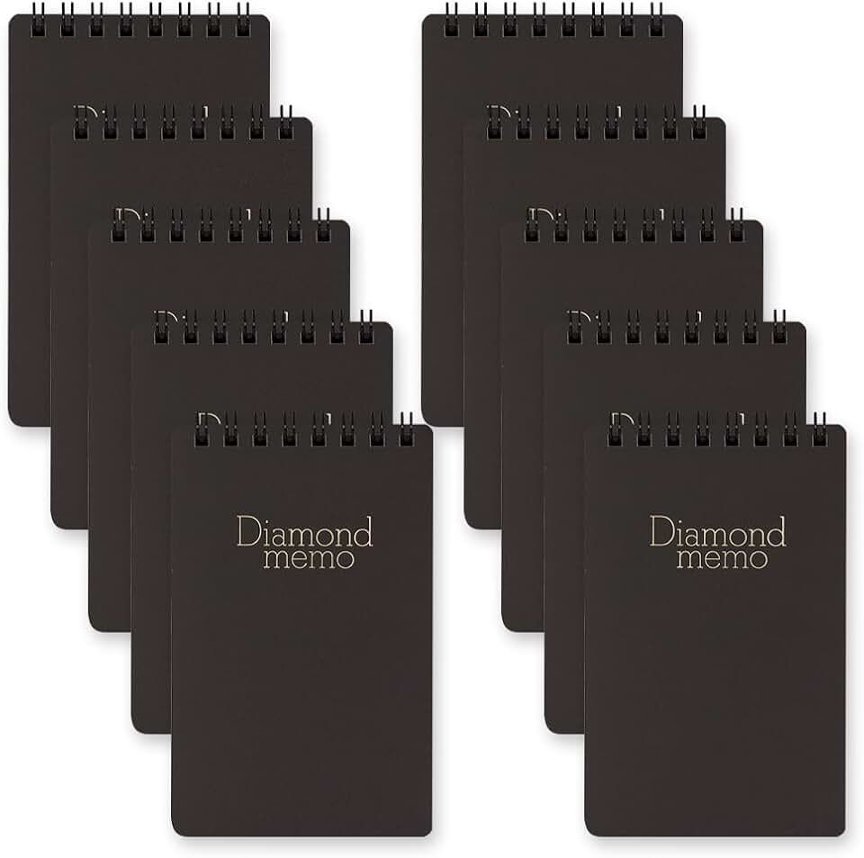 Midori Diamond Memo Pad, Pack of 10