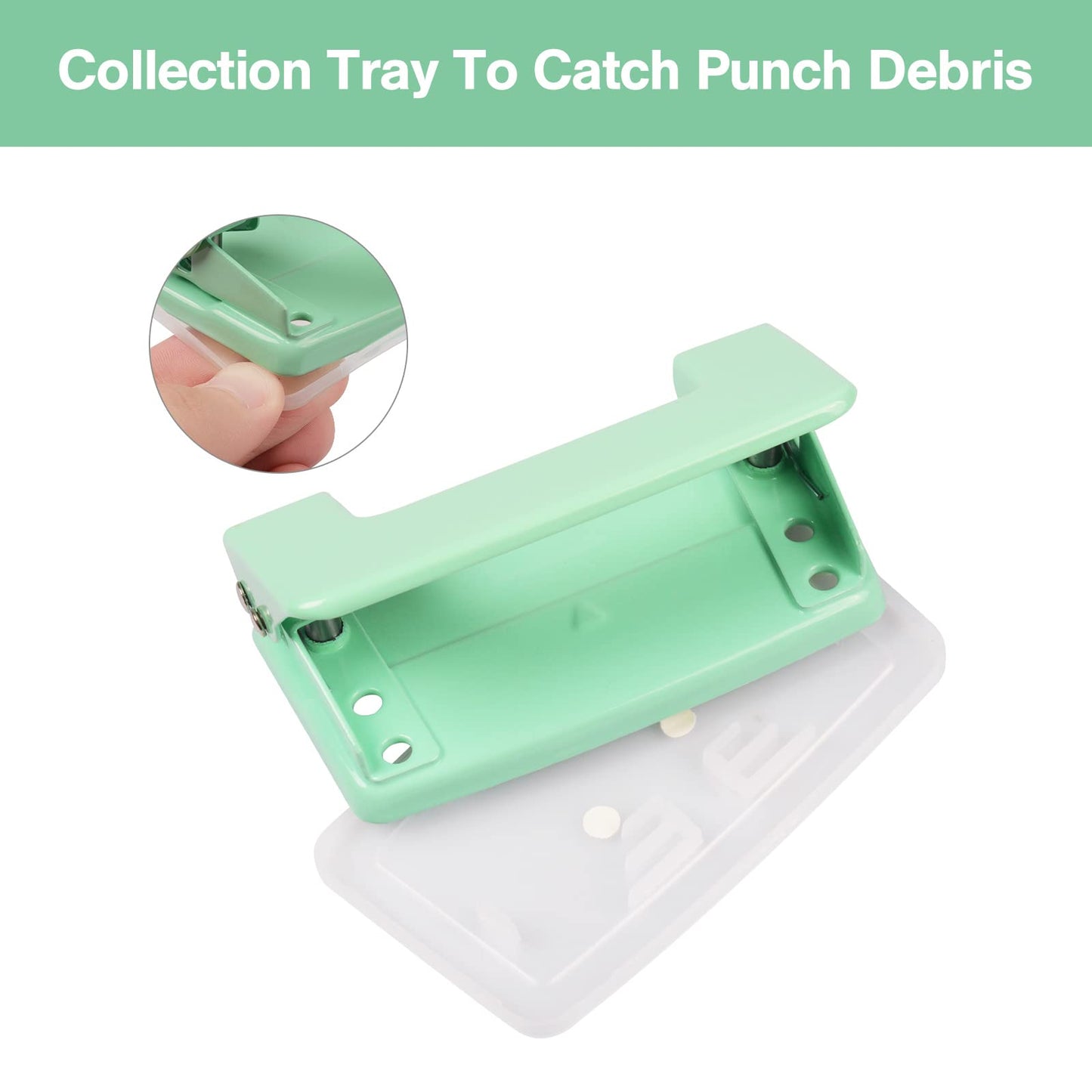 Dual Hole Puncher 10 Sheet Capacity Office Supplies