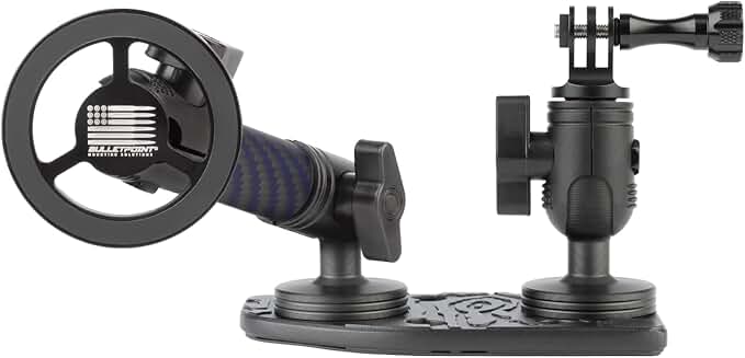 Metal Dash Mount for Cell Phone and Camera in Jeep Wrangler and Gladiator
