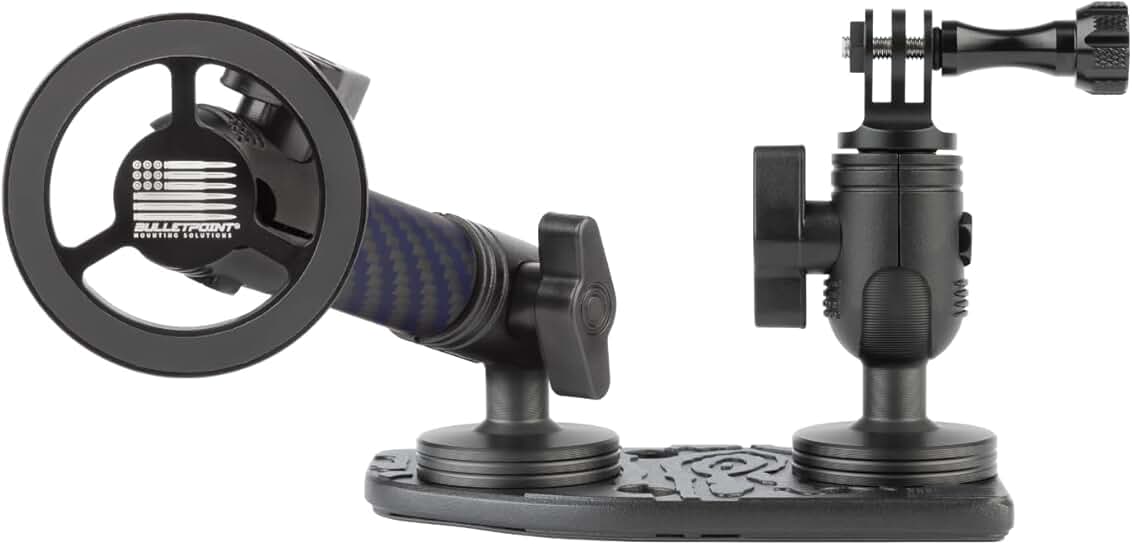Metal Dash Mount for Cell Phone and Camera in Jeep Wrangler and Gladiator