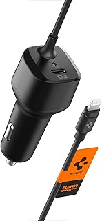 USB C Car Charger with Lightning Cable, 47W Power