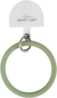 Silicone Phone Wrist Strap with Sparkling Diamonds