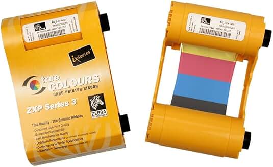High-Capacity YMCKOK Color Ribbon for ZXP Series 3