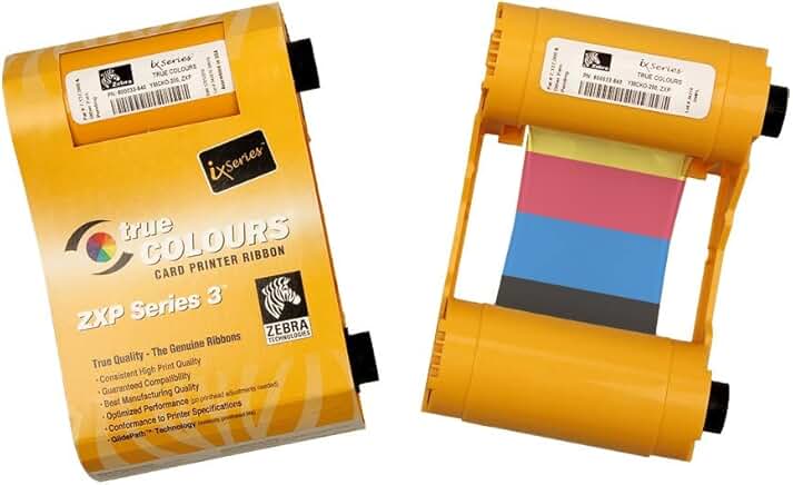 High-Capacity YMCKOK Color Ribbon for ZXP Series 3