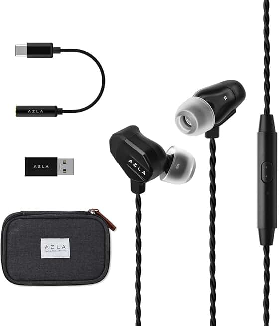 Wired Gaming Earbuds with Microphone and FPS Audio