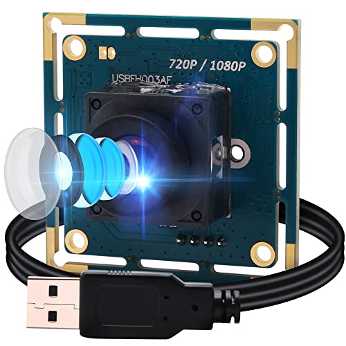 Webcamera usb 2MP 1080P Usb Camera CMOS OV2710 Sensor with Autofocus 100 Degree Lens Webcam,Usb with Cameras Support 1920X1080@30fps,UVC Compliant Cam,Web Cams Support Most OS,High Speed USB2.0 Webcam