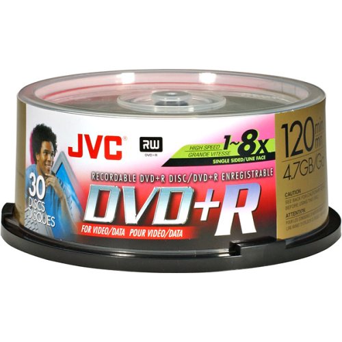 8X Write-once DVD+r Spindle