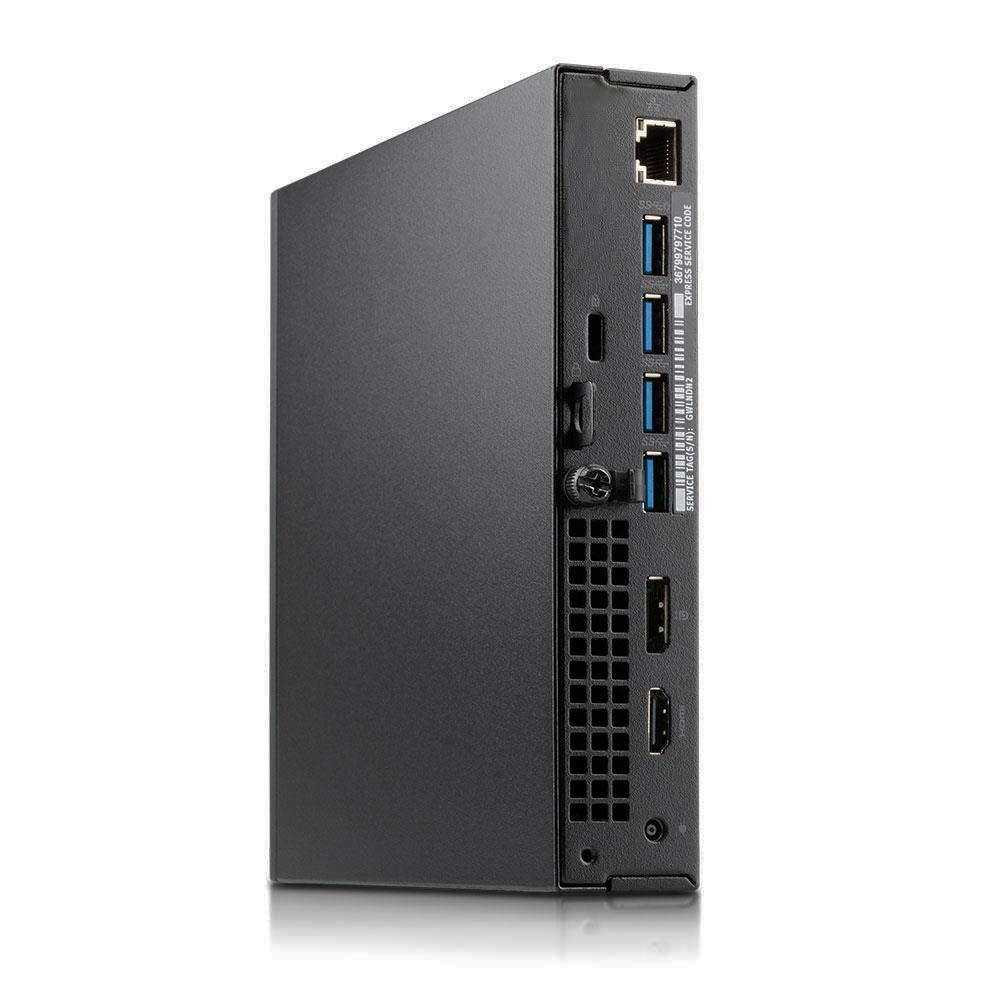 OptiPlex 7050 Micro Computer, Intel Quad Core i5-6500T up to 3.1GHz, 16G DDR4, 256G SSD, Windows 10 Pro 64 Bit-Multi-Language Supports English/Spanish/French(Renewed)