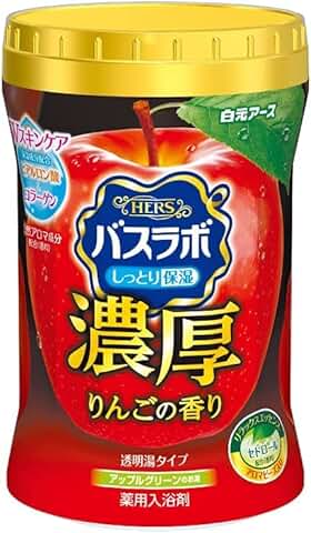 Japanese apple scented bath salt, 600g bottle