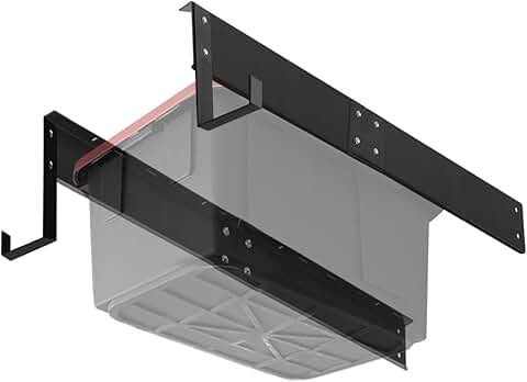 Heavy-Duty Adjustable Ceiling Garage Storage Rack System