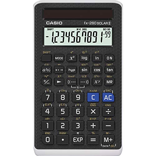FX 260 Solar II Scientific Calculator 5" x 0.6" x 2.9"
