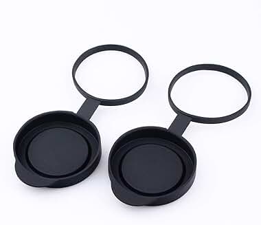 Protective Rubber Lens Caps for 52-53mm Binoculars