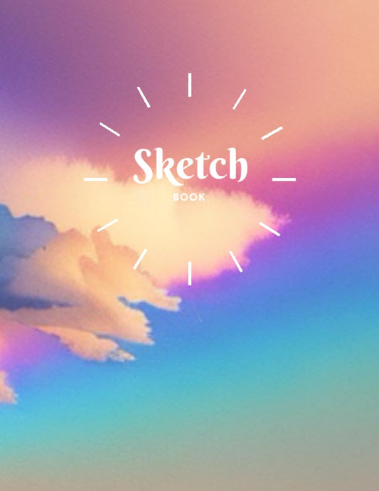 Sketch Book 80 Sheets 8.5x11 for Drawing Writing Painting