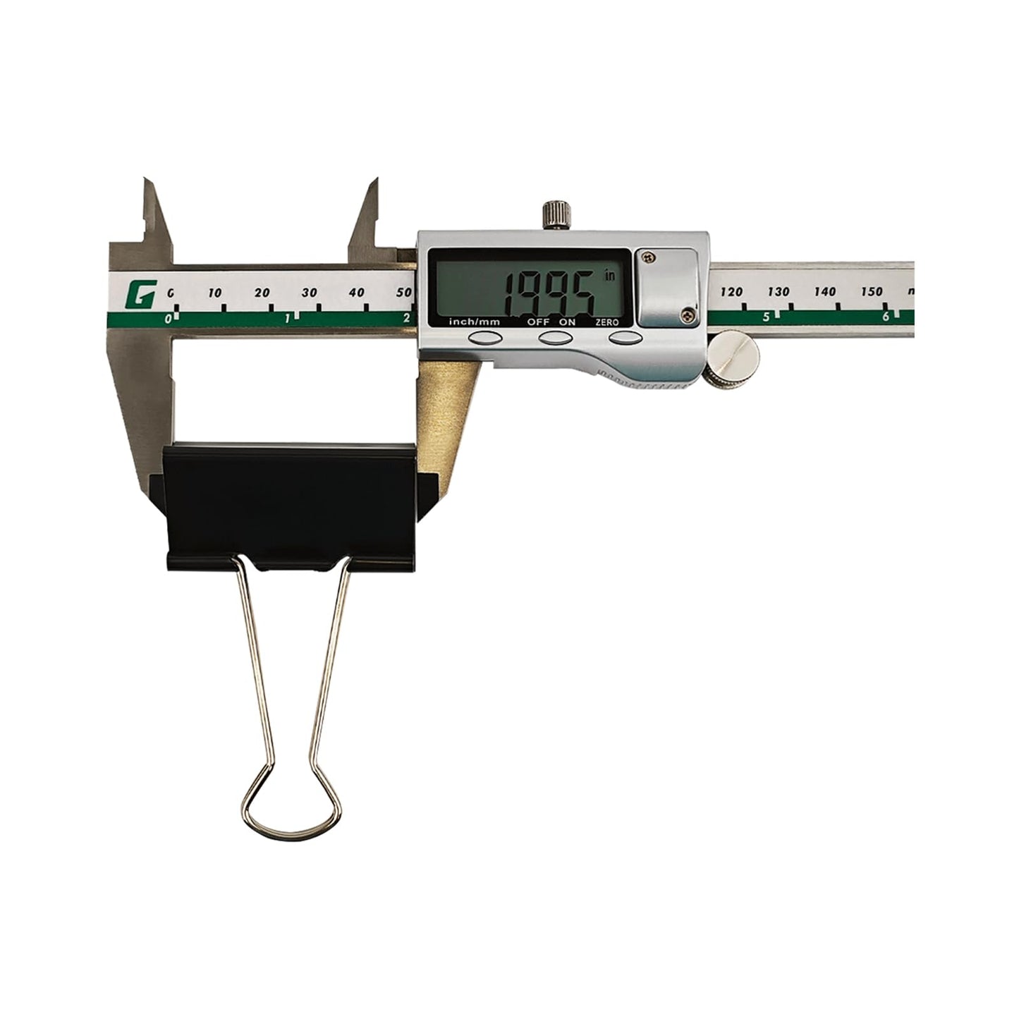 Large 2-Inch Binder Clips, 24 Pack, Black