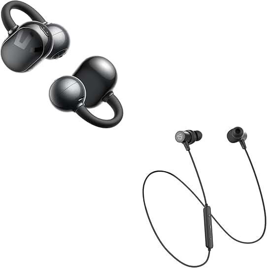 Wireless Bluetooth Headphones with Clip and HD Sound
