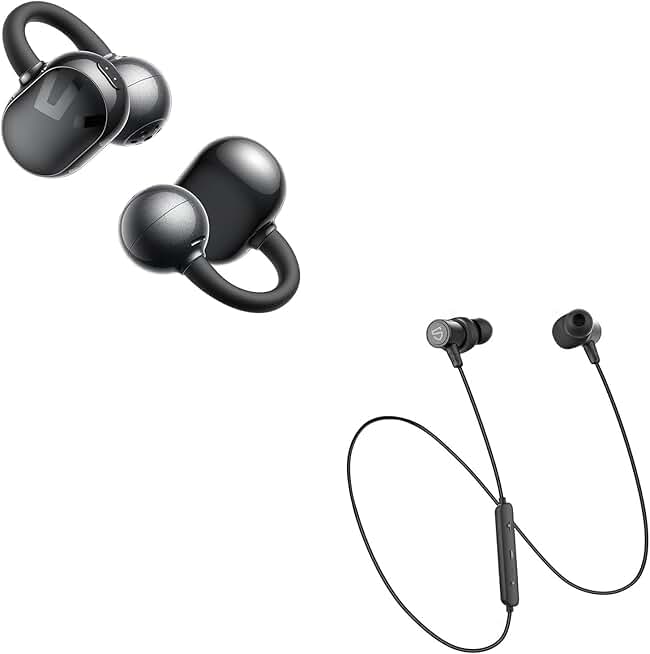Wireless Bluetooth Headphones with Clip and HD Sound