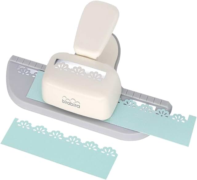 Continuous Border Paper Punch for Scrapbooking Daisy