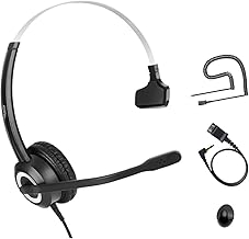 Noise Cancelling Headset for Cisco Phones with Mic