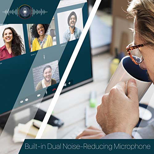 1080P Webcam with Microphone,  USB HD Desktop/Laptop Plug and Play Webcam with Auto Light Correction, Wide Angle for PC/Mac Video Live Streaming, Video Conference, Online Classes, Zoom Meeting