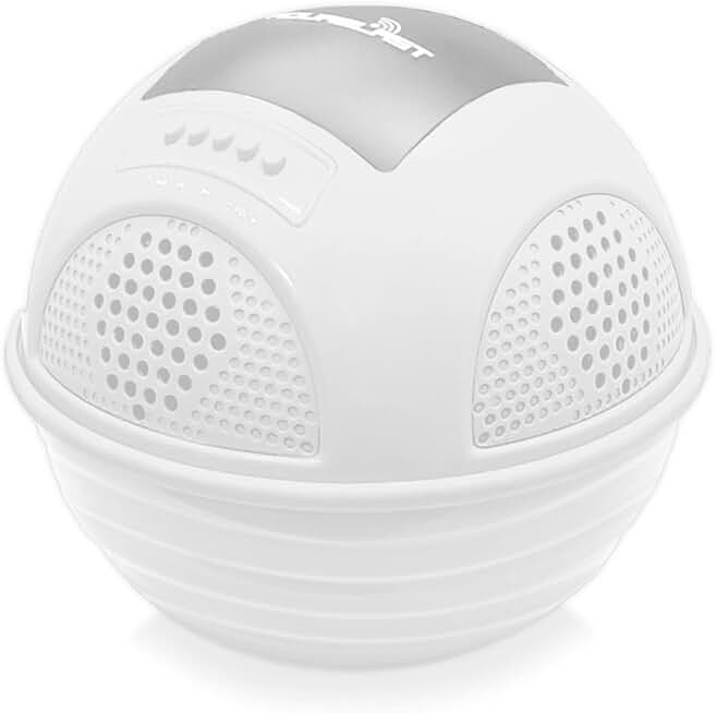 Waterproof Floating Pool Speaker with Bluetooth and Rechargeable Battery