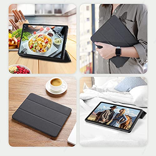 10 Inch Android Tablet pc, 32GB ROM 128GB Expand, Octa-Core Tablets, IPS HD Touch Screen,Google Certificated Wi-Fi Tablets, G+G, 8MP Camera, Long Battery Life,Black-(with Leather case)