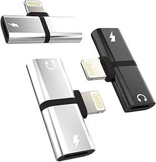 3-Pack 2-in-1 Lightning Audio and Charging Splitter