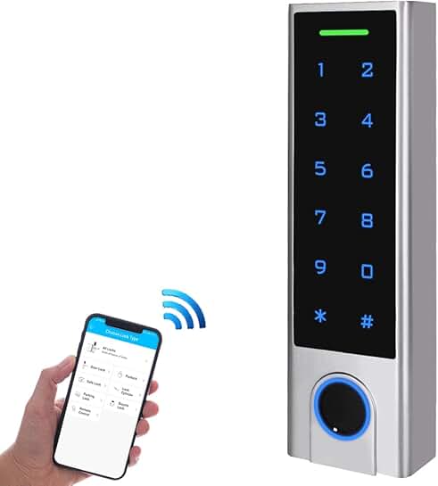 WiFi 125KHz EM Card Fingerprint Access Controller