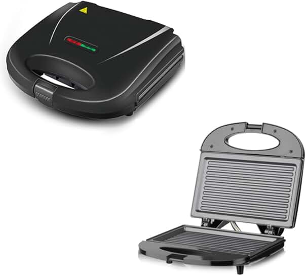 Double-sided rapid heating breakfast machine for three meals