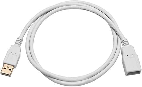 3-Foot USB 2.0 A Male to Female Extension Cable