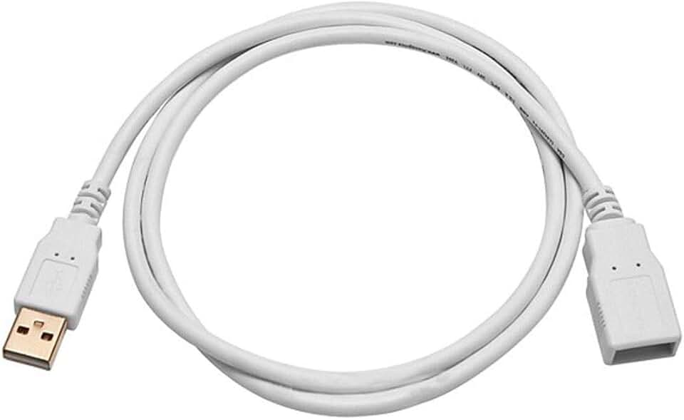3-Foot USB 2.0 A Male to Female Extension Cable