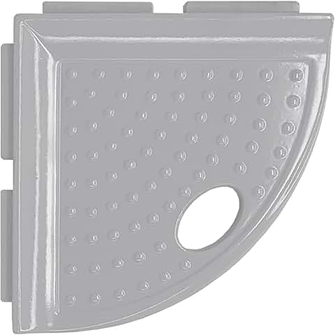 5-inch Corner Shower Footrest and Storage Shelf