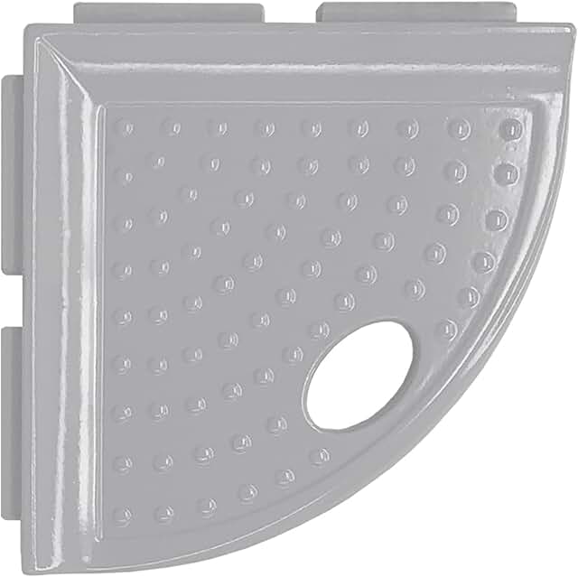 5-inch Corner Shower Footrest and Storage Shelf