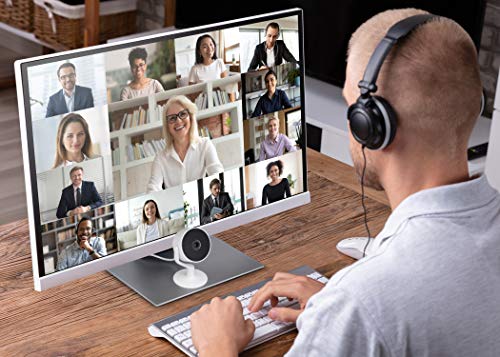 Portable Full HD 1080p USB Webcam with Autofocus, Mic Support Required (AWC02F)