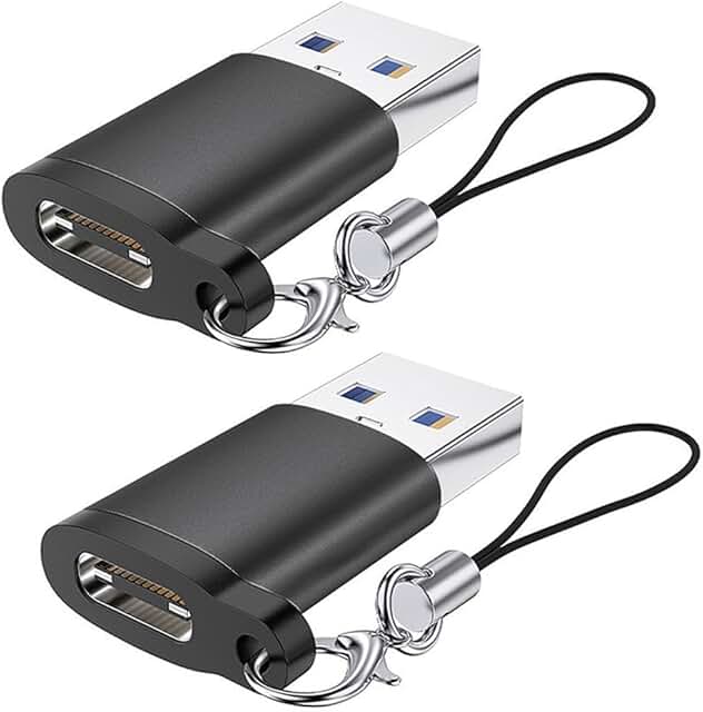 USB C to USB 3.0 Adapter, 2 Pack