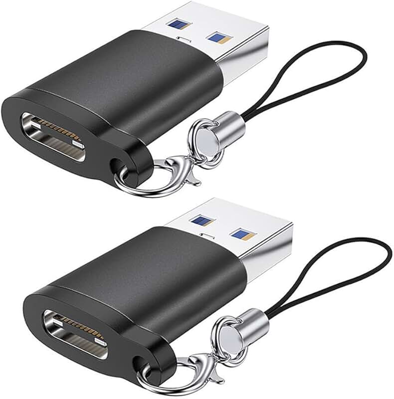 USB C to USB 3.0 Adapter, 2 Pack