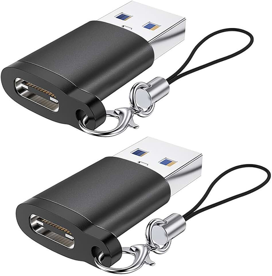 USB C to USB 3.0 Adapter, 2 Pack