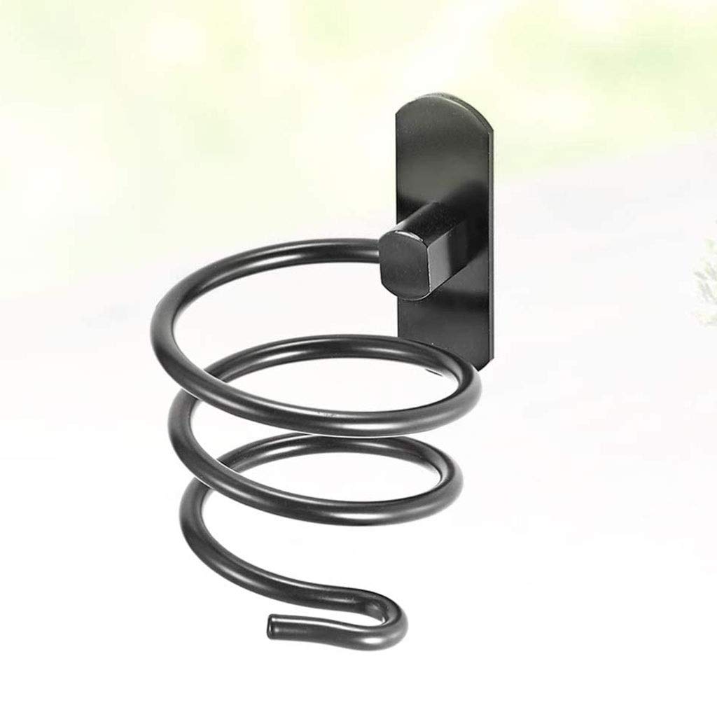 Wall Mount Hair Dryer Holder Stainless Steel Hair Blower Dryer Stand Hair Care Tools Holder for Bathroom