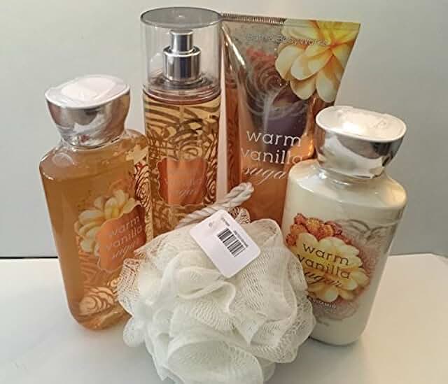 Warm Vanilla Sugar 5-Piece Bath Gift Set