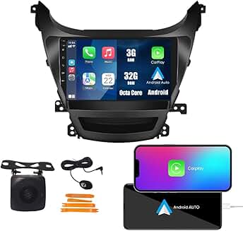 9" IPS Touchscreen Car Stereo with GPS and Camera