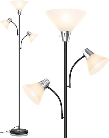 Adjustable 3000K Energy-Saving Floor Lamp for Living Room