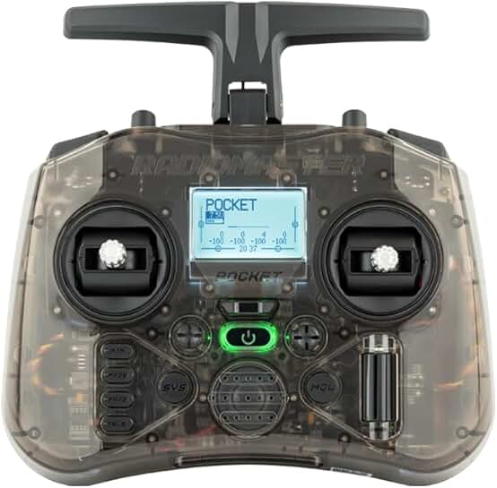 Portable Remote Controller with LED Light and Hall Gimbal