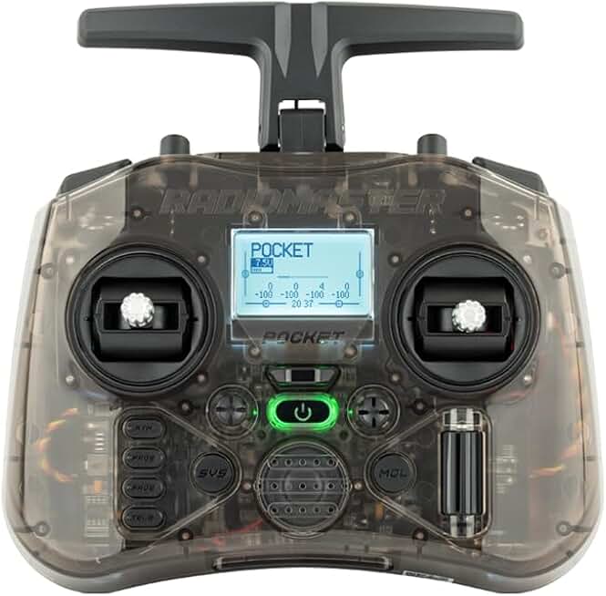 Portable Remote Controller with LED Light and Hall Gimbal