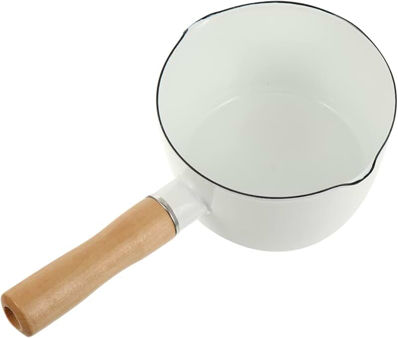 Mini Enamel Sauce Pan for Cooking and Heating