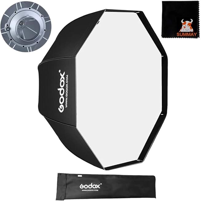 120cm Octagon Umbrella Softbox for Studio Photography
